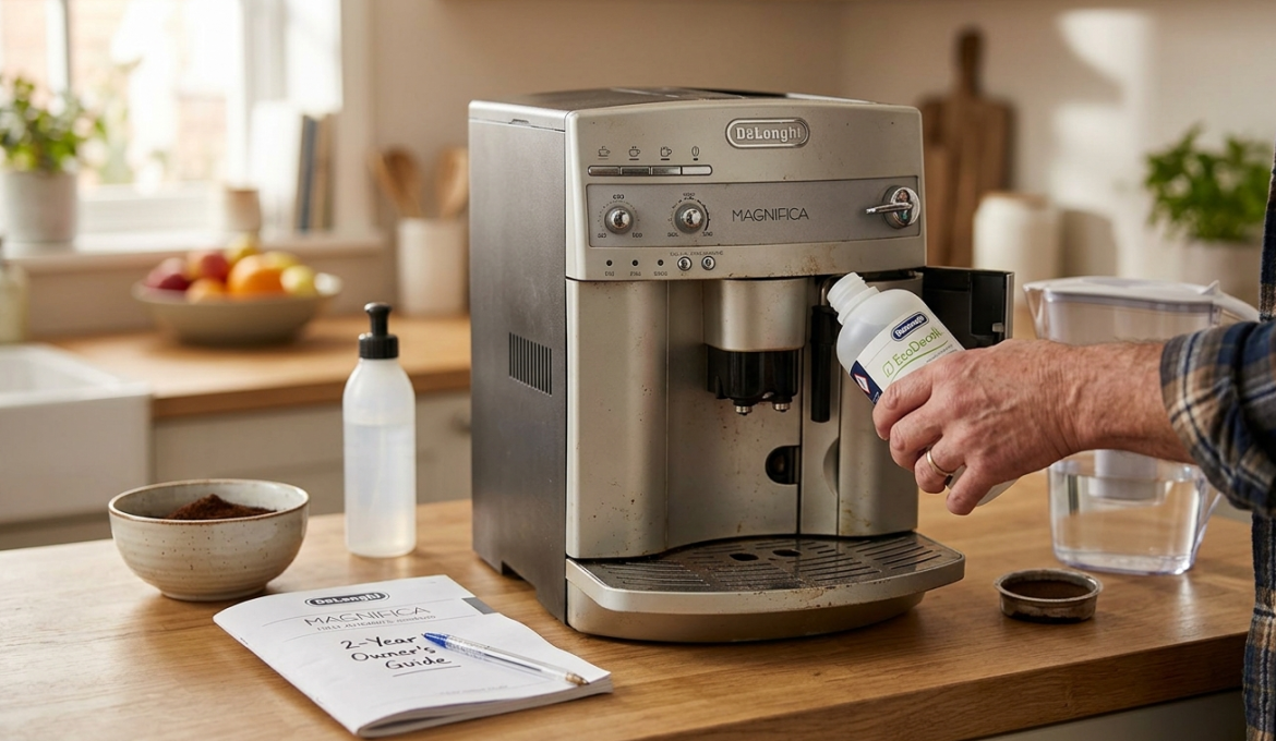 How-to-Descale-a-DeLonghi-Magnifica-A-2-Year-Owners-Guide